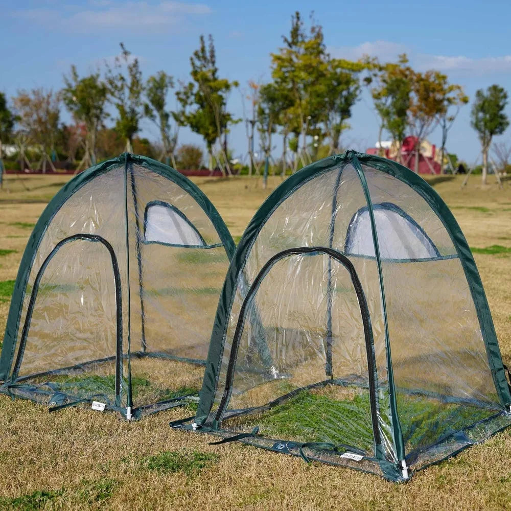 Easy To Set Up Mini Pop-up Greenhouse, 2-pieces